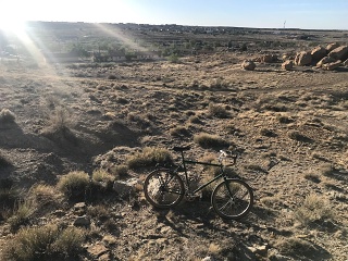 1990 Diamond Back Apex, modified; eastern Navajo Nation, Spring 2026