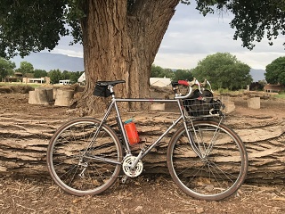 Miyata 1000, circa 1990, with late 1980s decal styles; late June 2026, ABQ NM