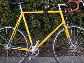 A highly specialized bicycle, but used for purposes other than what it was designed for. Sold in 2015 in Los Angeles after maybe 18 years in my grubby hands. 